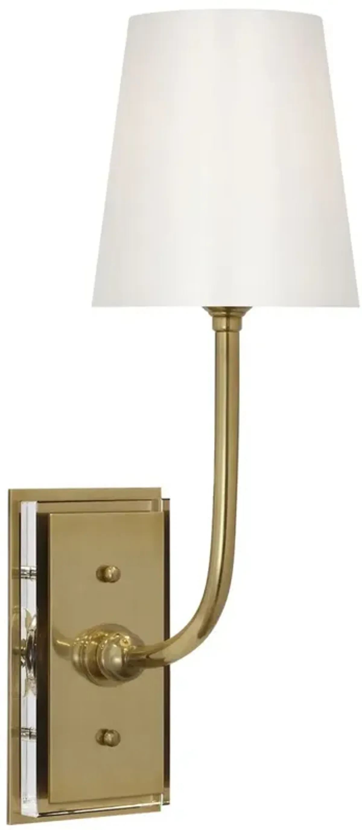 Visual Comfort - Hulton 17" Cordless Single Sconce - Gold