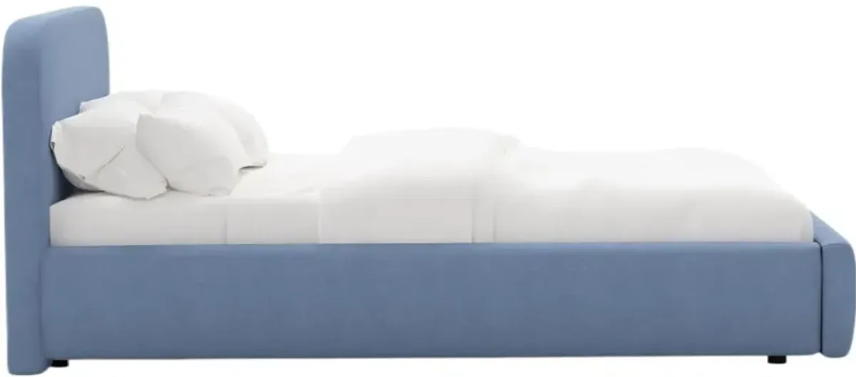 Luma Platform Bed, Linen