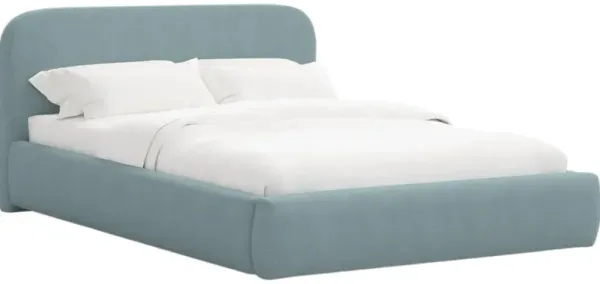 Luma Platform Bed, Linen