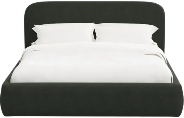 Luma Platform Bed, Linen