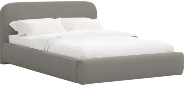 Luma Platform Bed, Linen