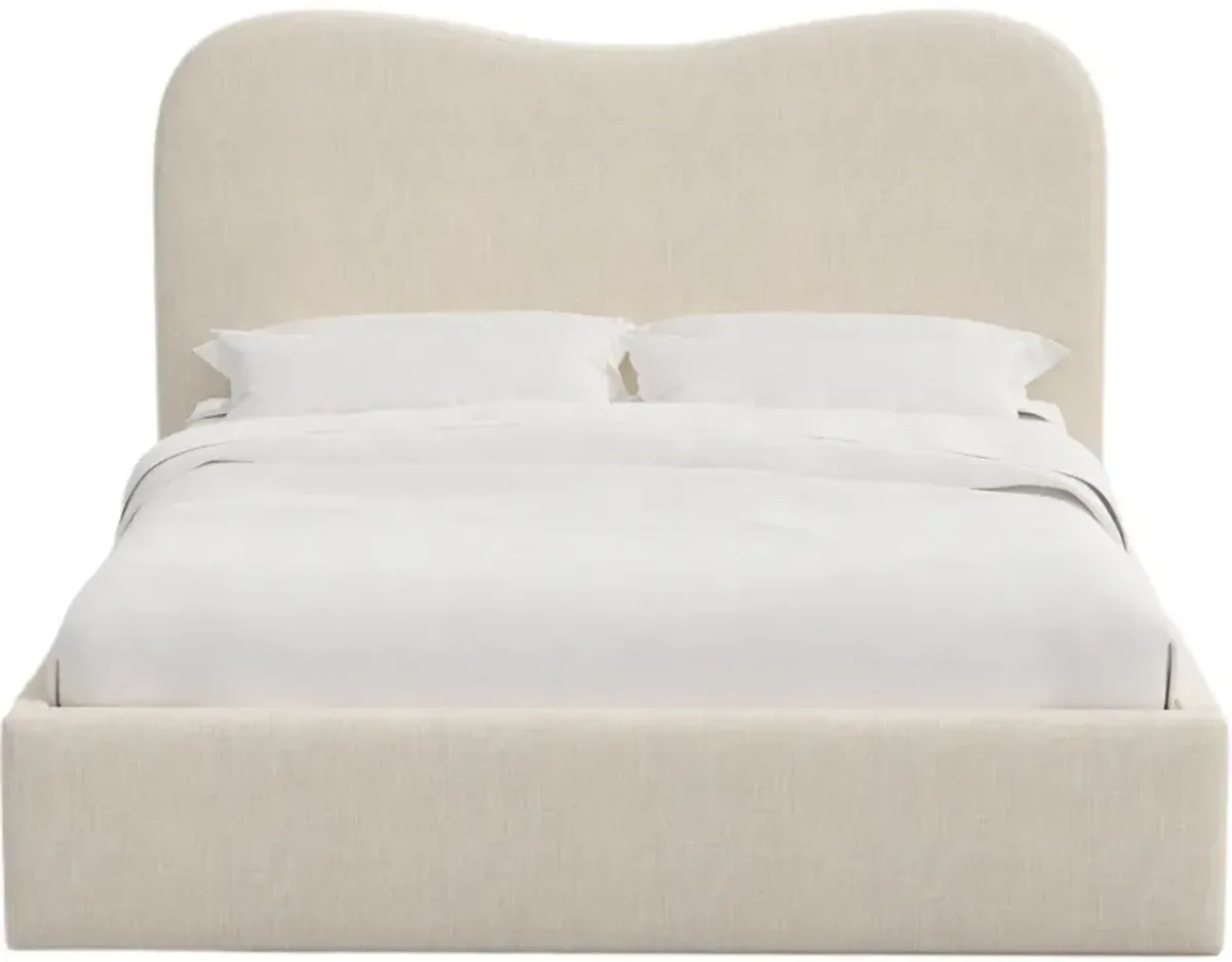Cielo Platform Bed, Linen