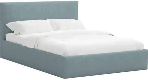Solaro Square Low Platform Bed, Linen