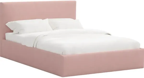 Solaro Square Low Platform Bed, Linen