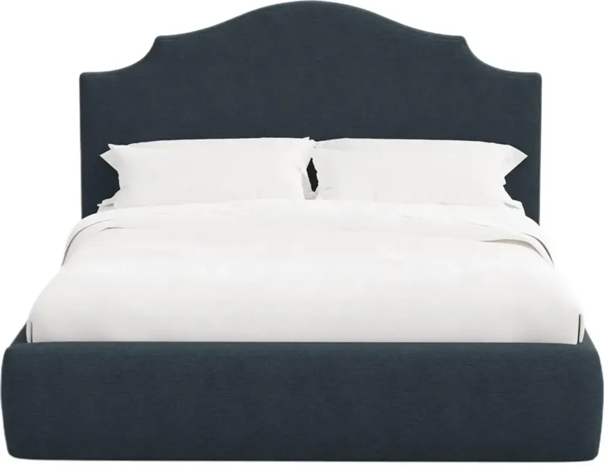 Seraphine Platform Bed, Linen