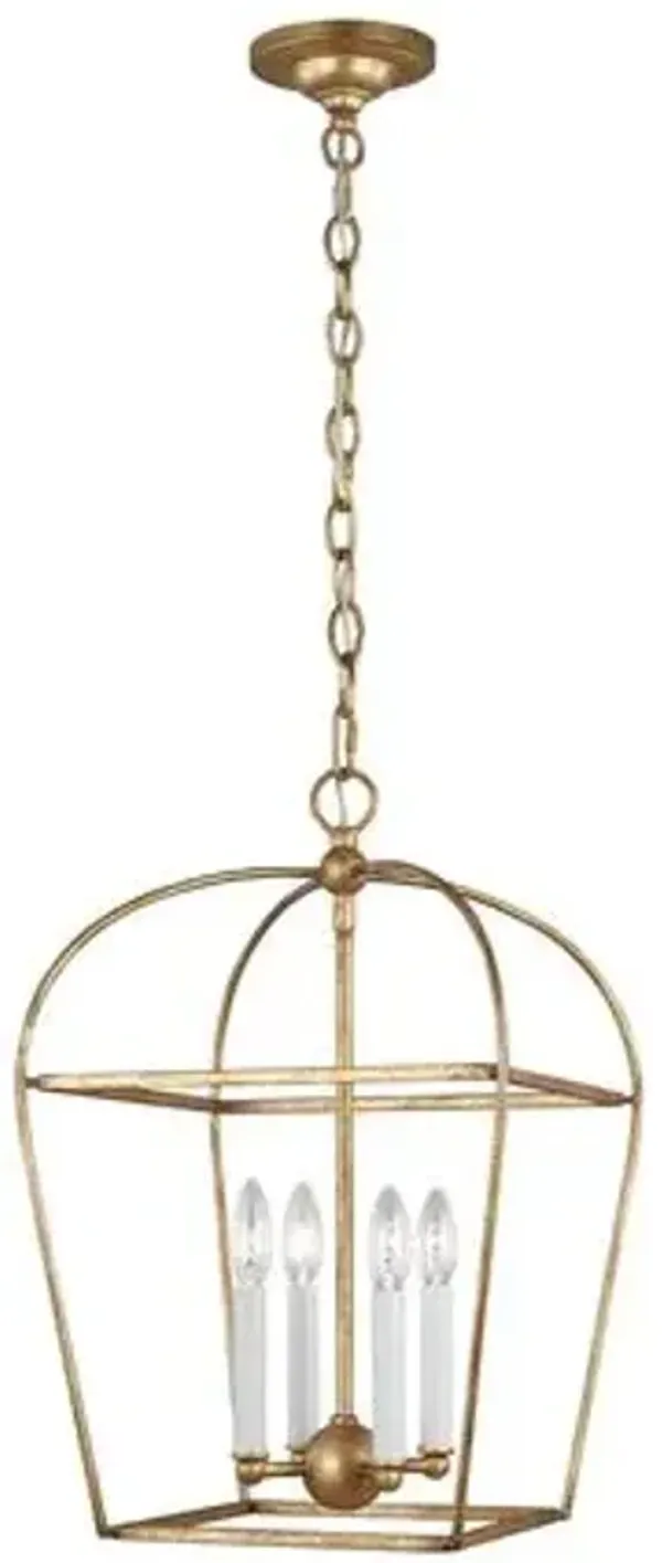 Visual Comfort - Stonington Lantern - Antique Gild - Gold