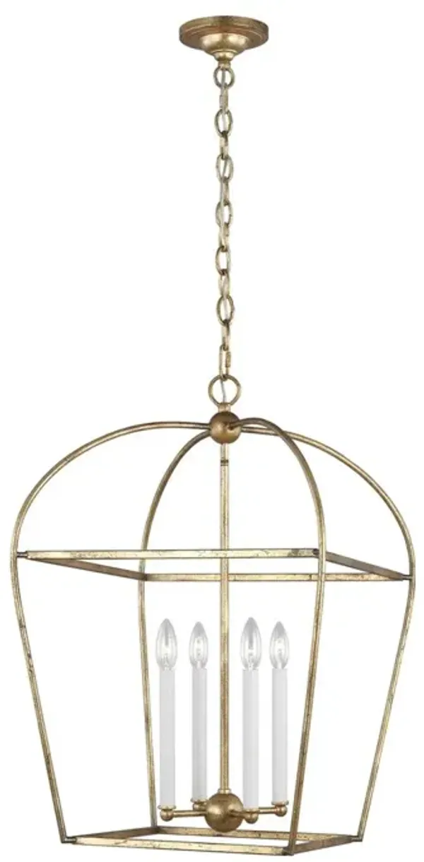 Visual Comfort - Stonington Lantern - Antique Gild - Gold