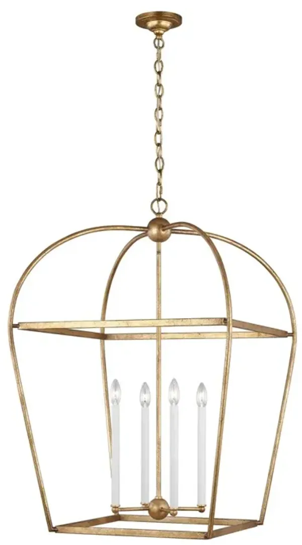 Visual Comfort - Stonington Lantern - Antique Gild - Gold