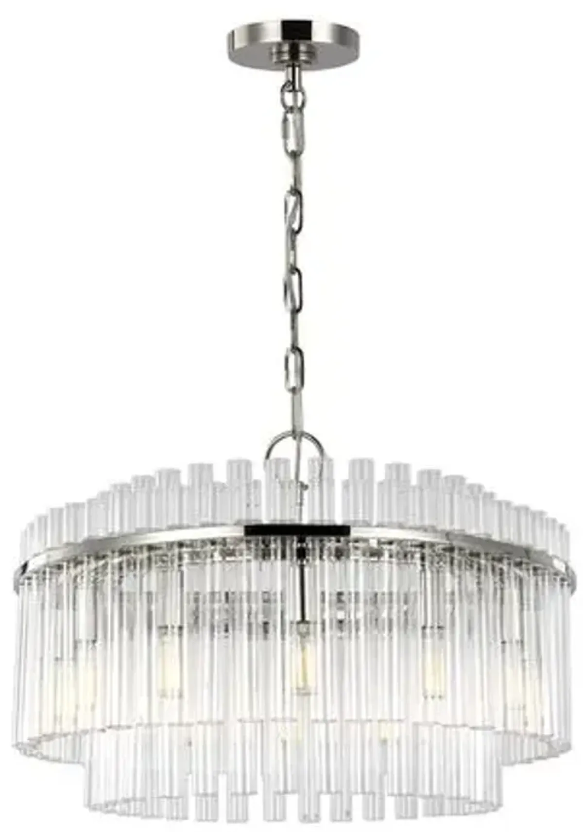 Visual Comfort - Beckett Chandelier - Clear
