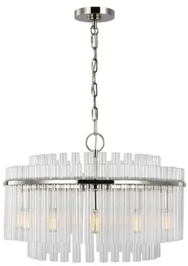 Visual Comfort - Beckett Chandelier - Clear