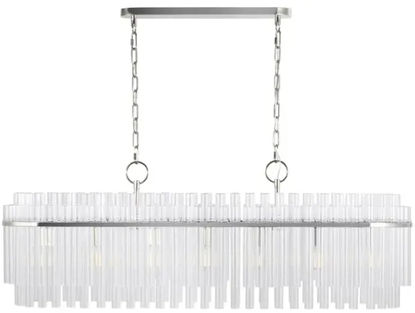 Visual Comfort - Beckett Linear Chandelier - Clear