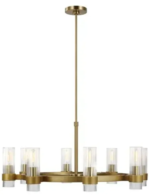 Visual Comfort - Geneva Chandelier - Gold
