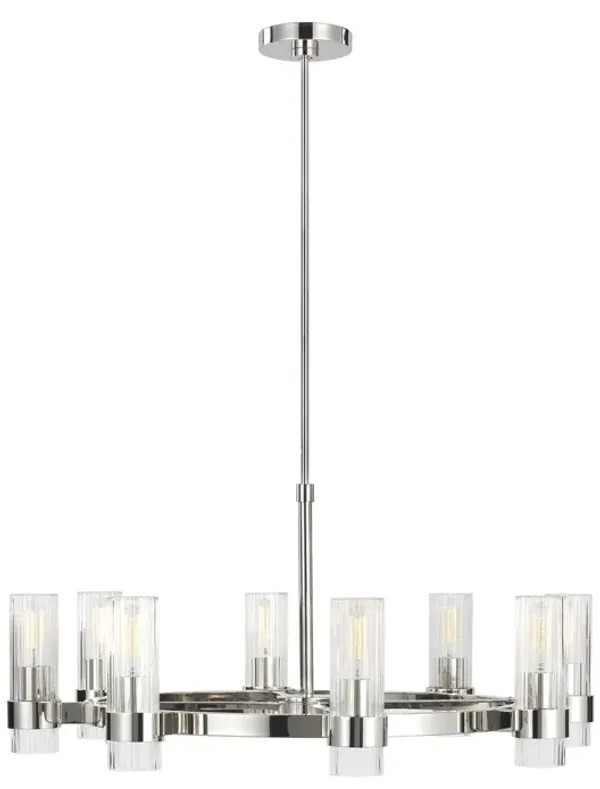 Visual Comfort - Geneva Chandelier - Clear