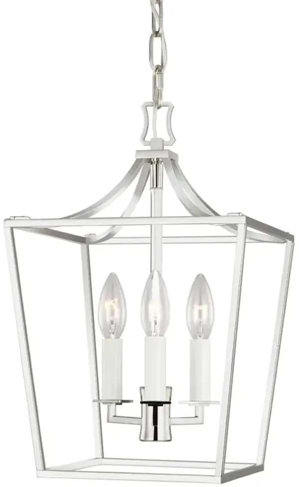Visual Comfort - Southold Mini Lantern - Silver