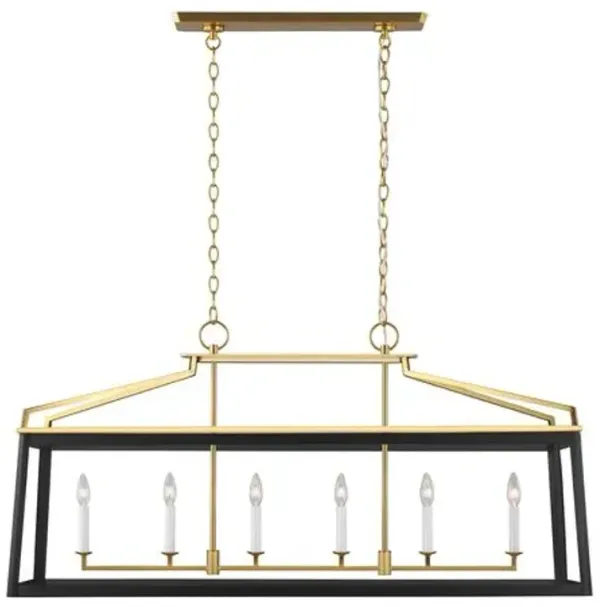 Visual Comfort - Carlow Linear Lantern - Black