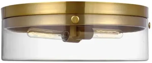 Visual Comfort - Garrett Large Flush Mount - Gold