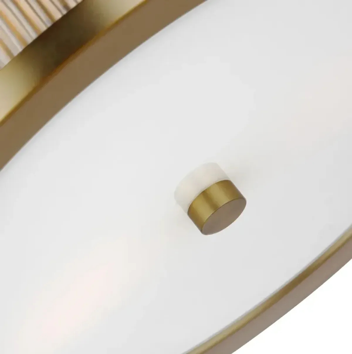 Visual Comfort - Geneva Flush Mount - Gold