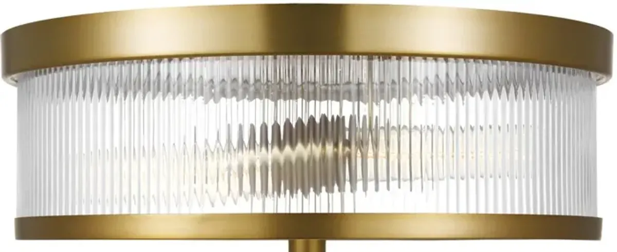 Visual Comfort - Geneva Flush Mount - Gold