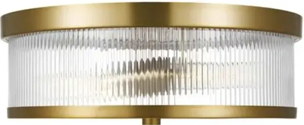 Visual Comfort - Geneva Flush Mount - Gold