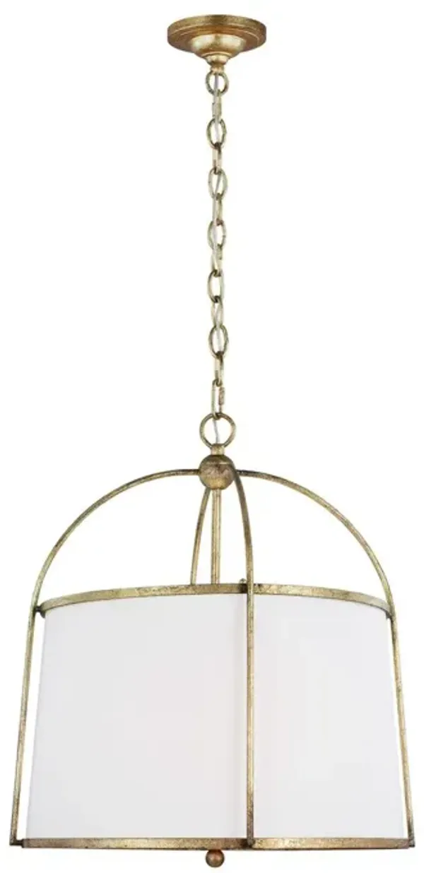 Visual Comfort - Stonington Hanging Shade - Antique Gild - Gold
