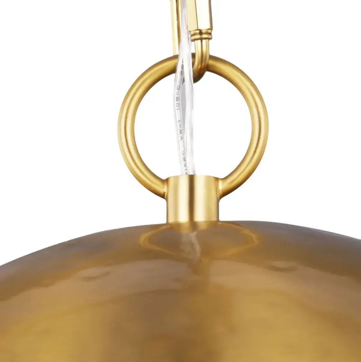 Visual Comfort - Whare Pendant - Handcrafted - Gold