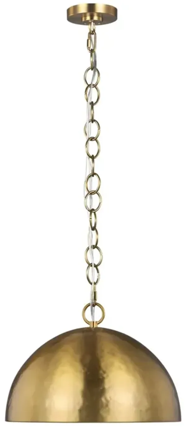 Visual Comfort - Whare Pendant - Handcrafted - Gold