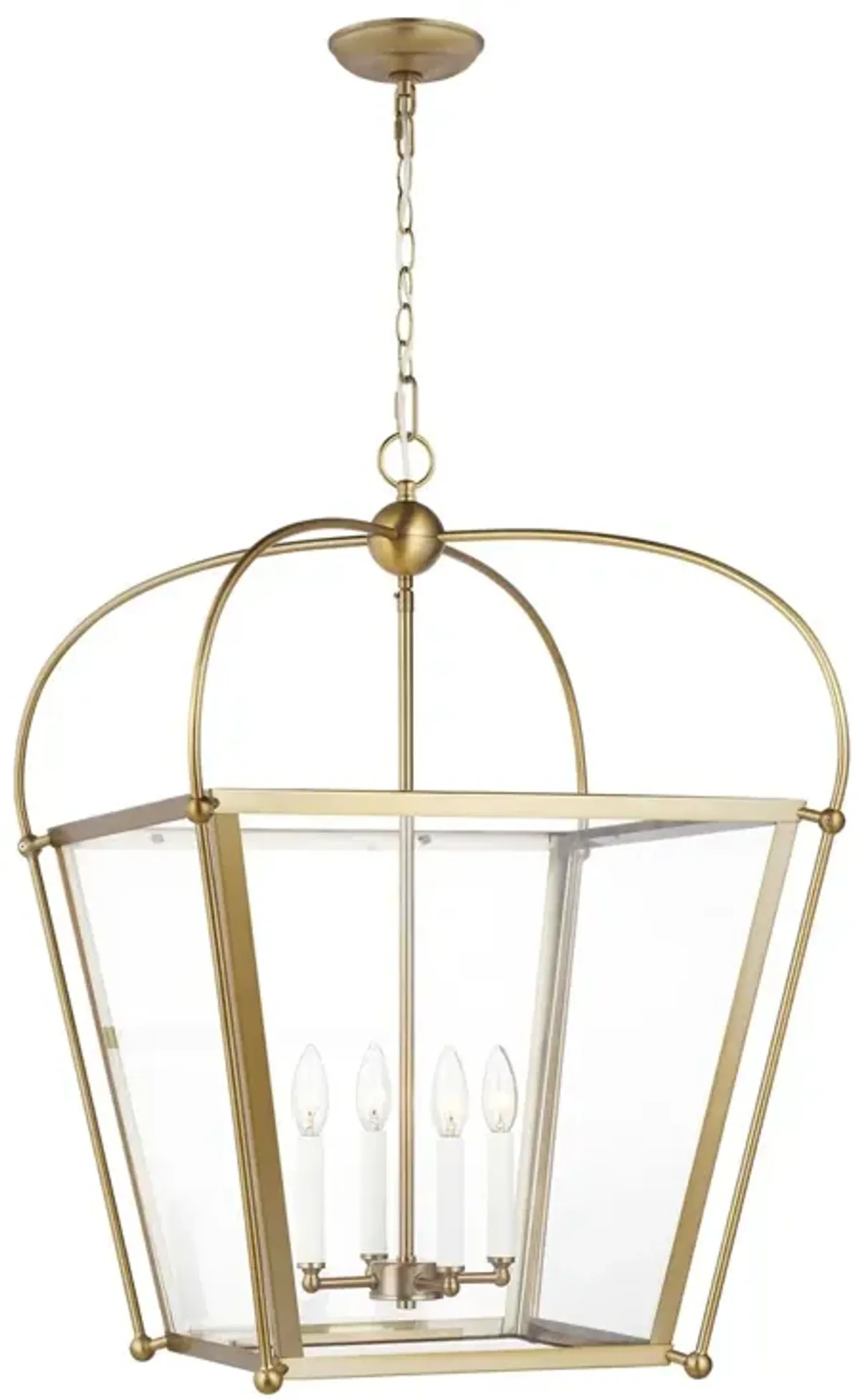 Visual Comfort - Charleston Medium 4-Light Lantern - Gold