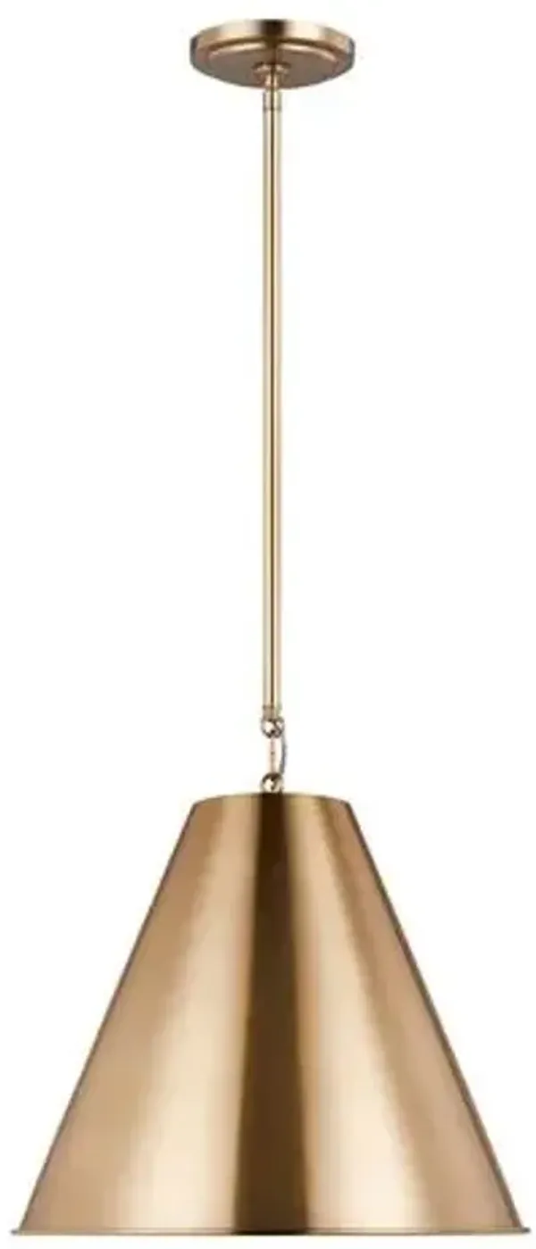 Visual Comfort - Gordon Small Pendant - Gold