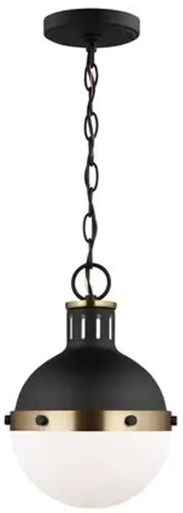 Visual Comfort - Hanks One Light Pendant - Black