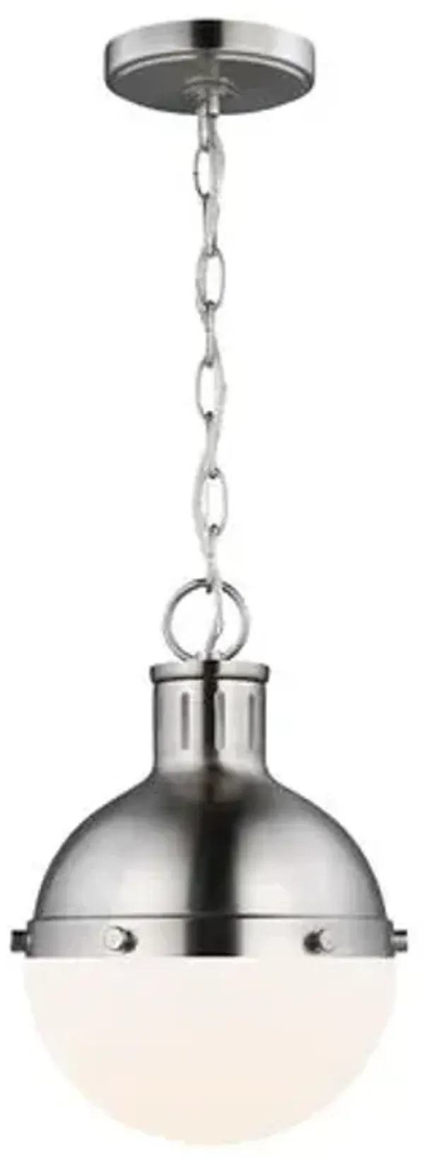 Visual Comfort - Hanks One Light Pendant - Silver