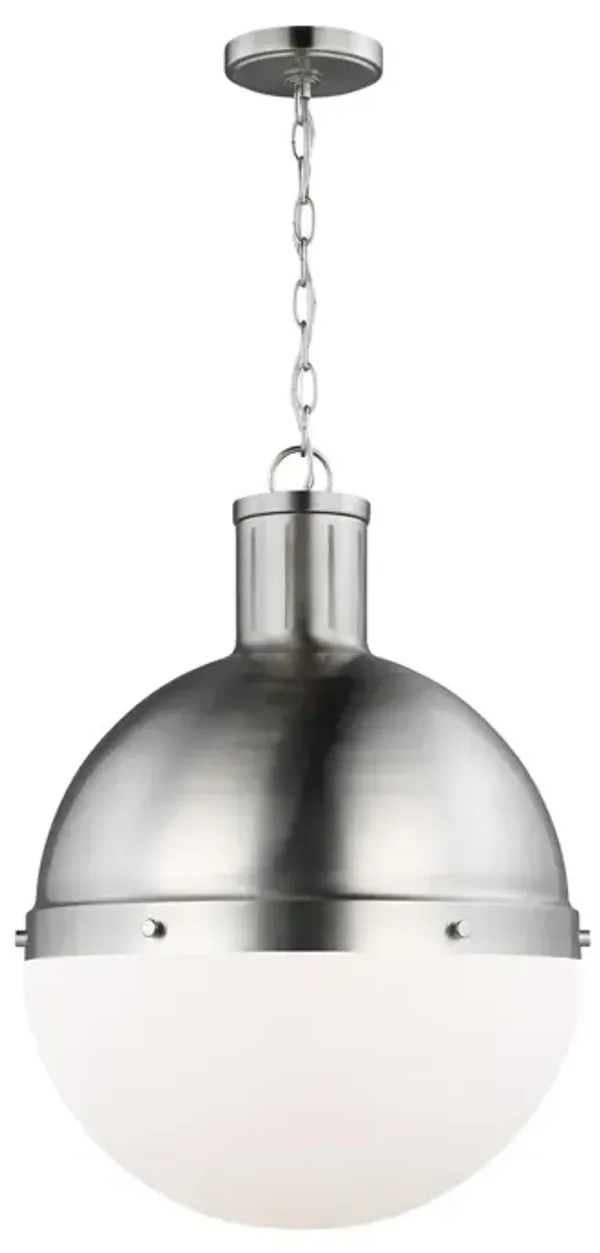 Visual Comfort - Hanks One Light Pendant - Silver