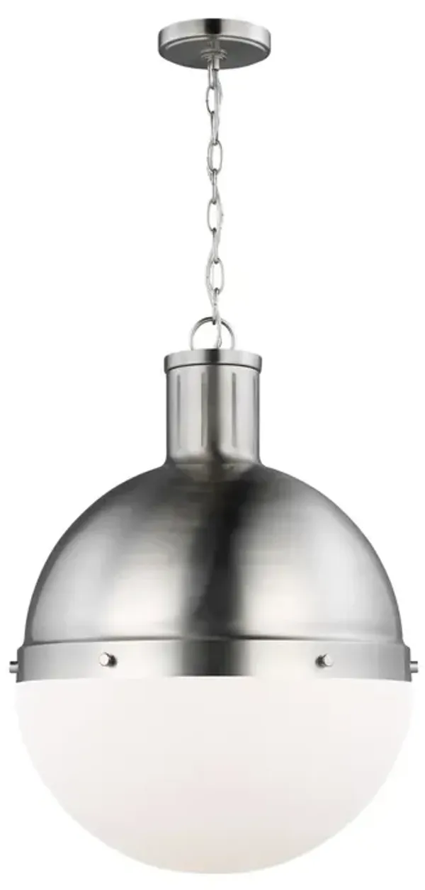 Visual Comfort - Hanks One Light Pendant - Silver