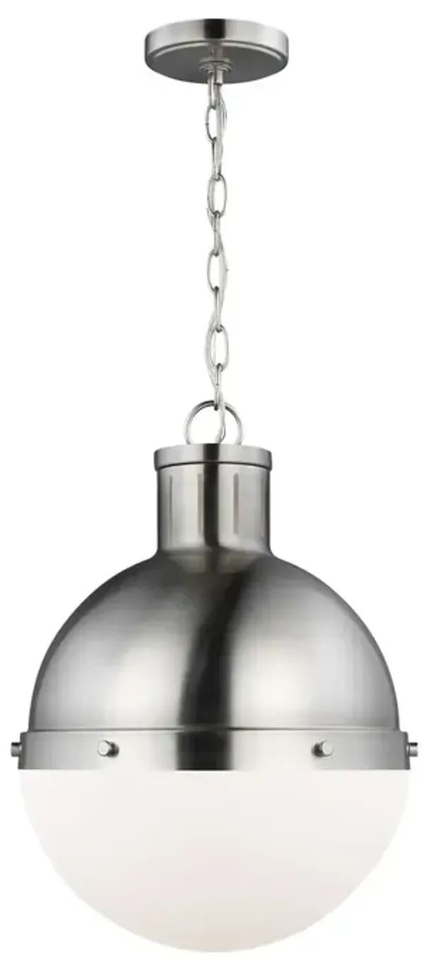 Visual Comfort - Hanks One Light Pendant - Silver