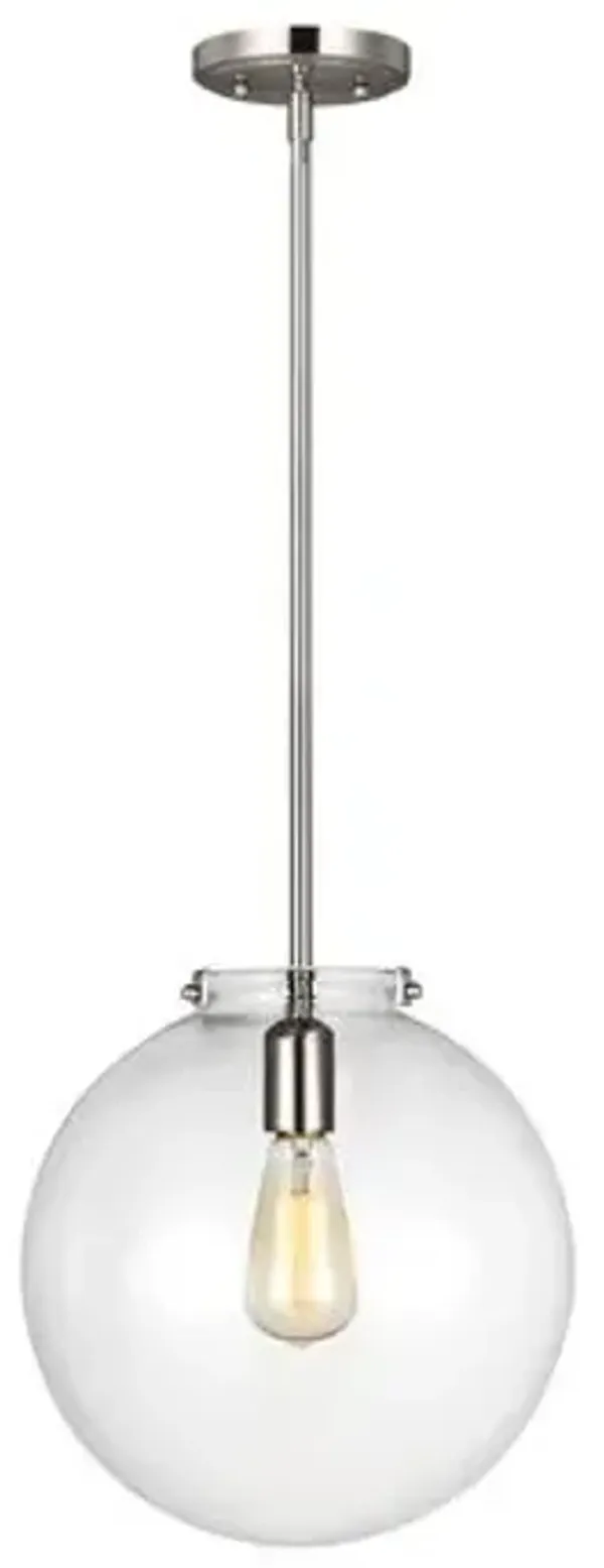 Visual Comfort - Kate Sphere Pendant - Clear