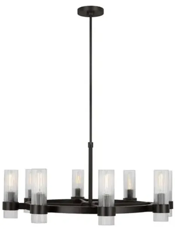 Visual Comfort - Geneva Chandelier - Black