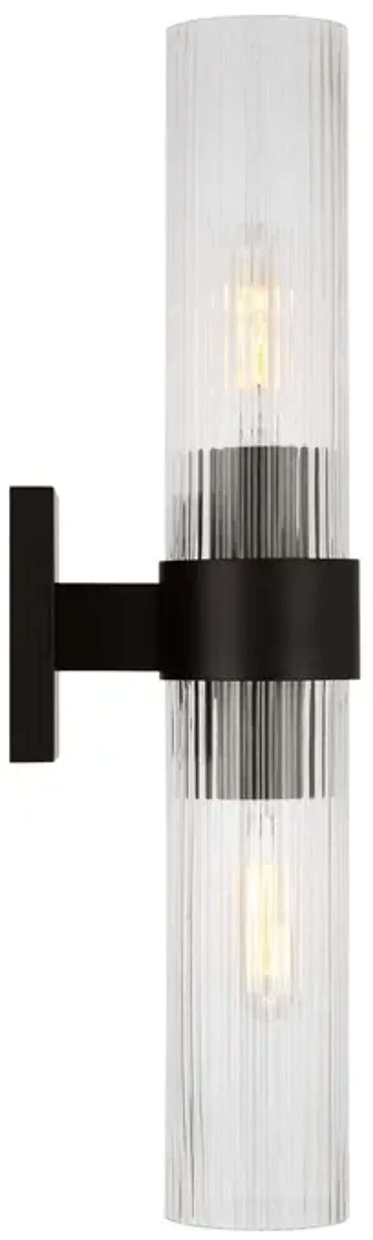 Visual Comfort - Geneva Linear Sconce - Black