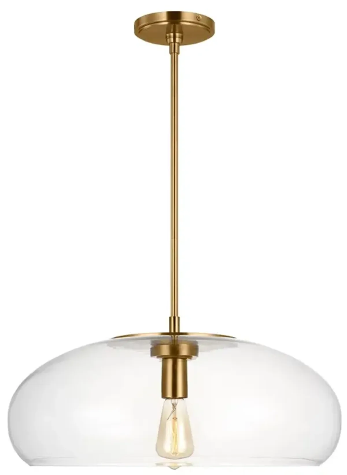 Visual Comfort - Largo Extra Large Pendant - Burnished Brass - Gold