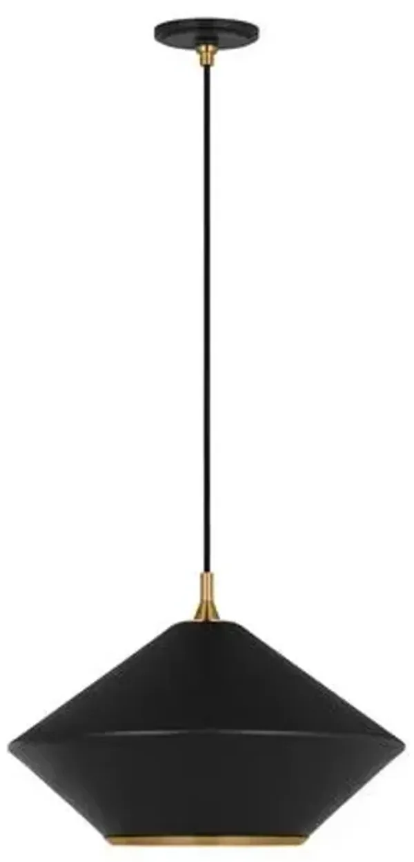 Visual Comfort - Stanza Extra Large Pendant - Black