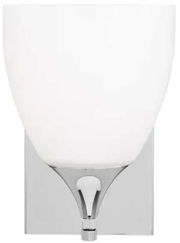 Visual Comfort - Toffino Small Sconce - Silver