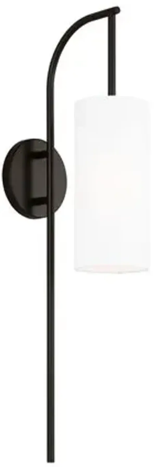 Visual Comfort - Lowell Task Sconce - Black