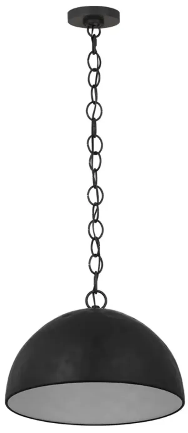 Visual Comfort - Whare Pendant - Handcrafted - Black