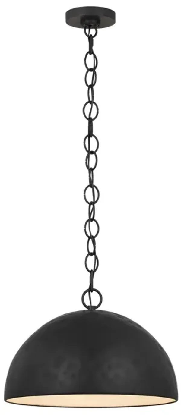 Visual Comfort - Whare Pendant - Handcrafted - Black