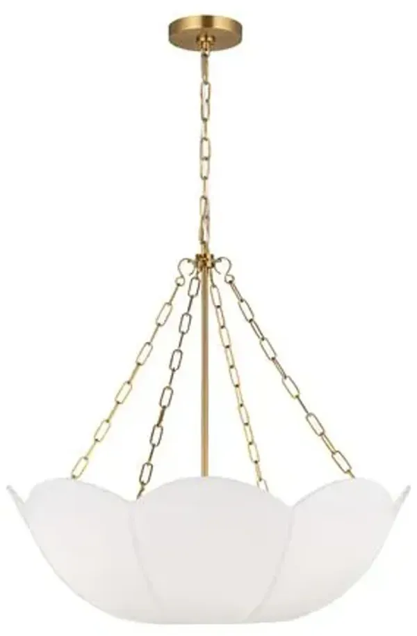 Visual Comfort - Stassi Chandelier - White