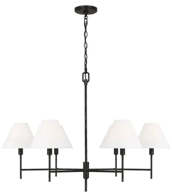 Visual Comfort - Ridgewood Chandelier - Black