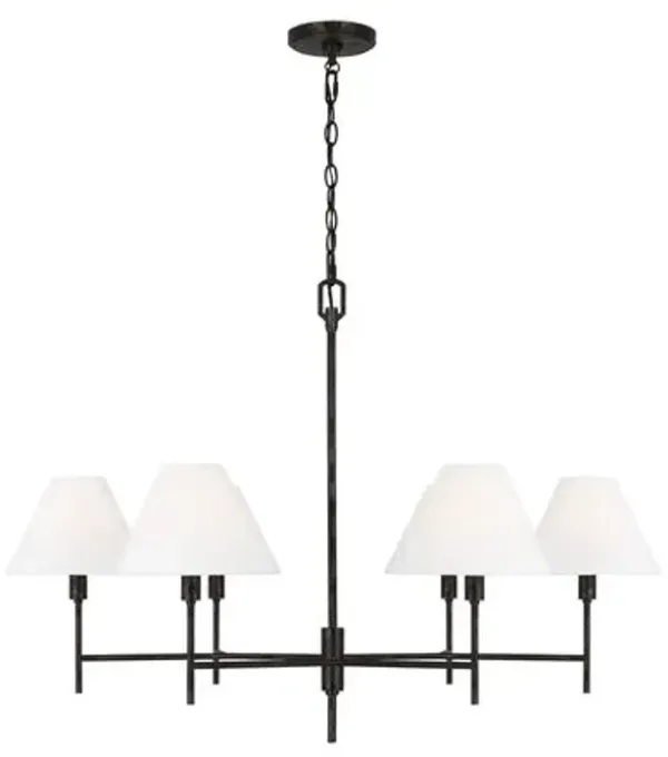 Visual Comfort - Ridgewood Chandelier - Black