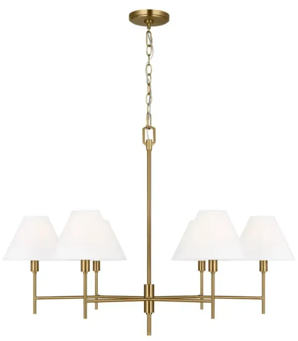 Visual Comfort - Ridgewood Chandelier - White