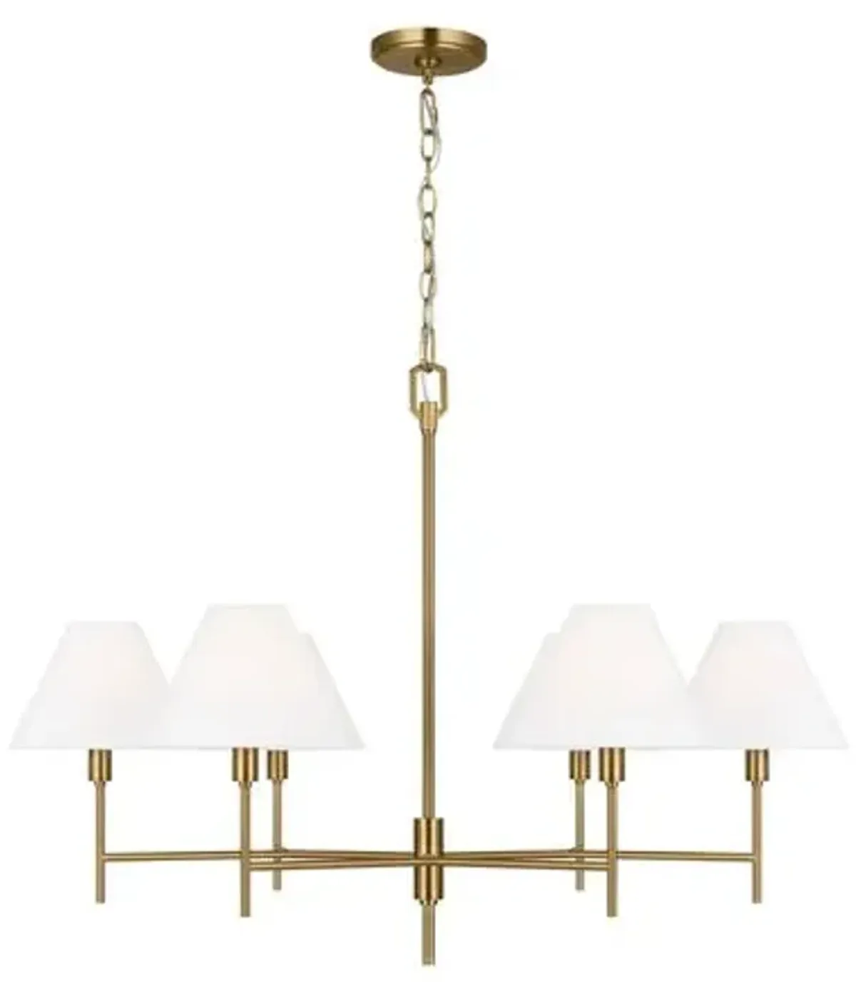 Visual Comfort - Ridgewood Chandelier - White