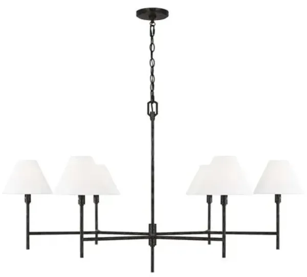 Visual Comfort - Ridgewood Chandelier - Black