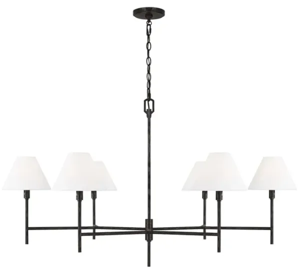 Visual Comfort - Ridgewood Chandelier - Black