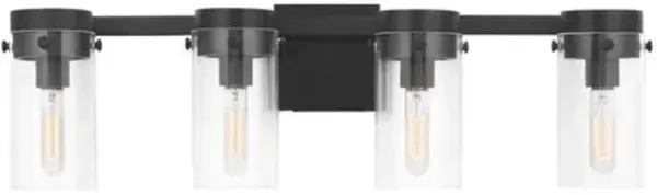 Visual Comfort - Garrett 4-Light Vanity - Clear
